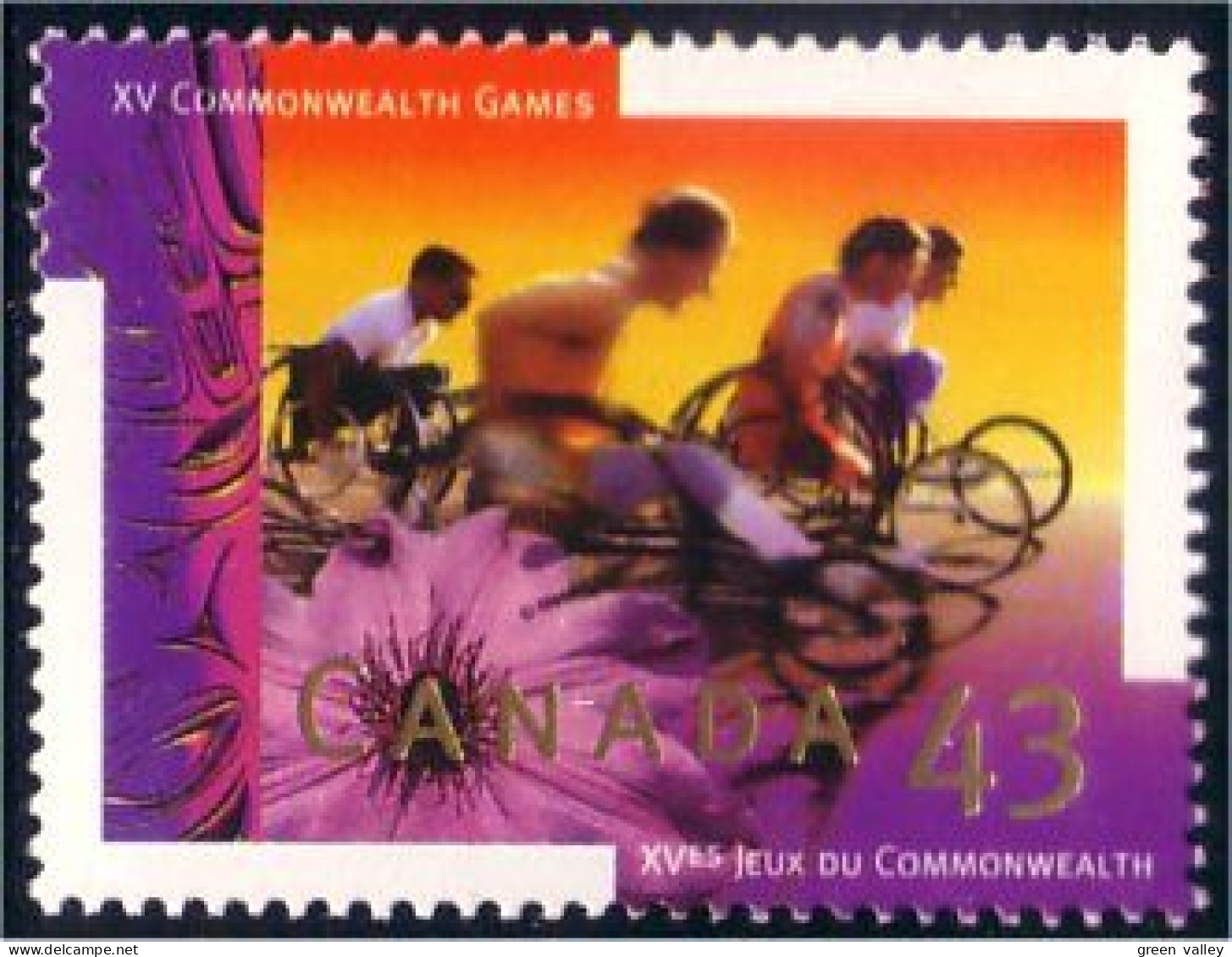 Canada Wheelchair Marathon MNH ** Neuf SC (C15-19a) - Neufs