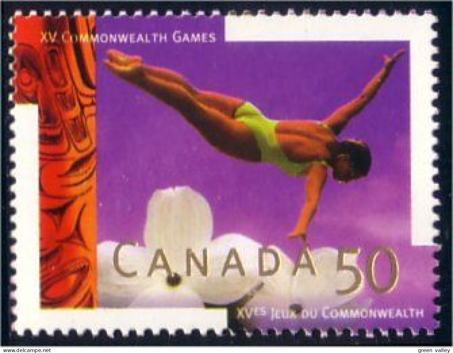 Canada Plongeon Diving MNH ** Neuf SC (C15-21b) - Plongeon