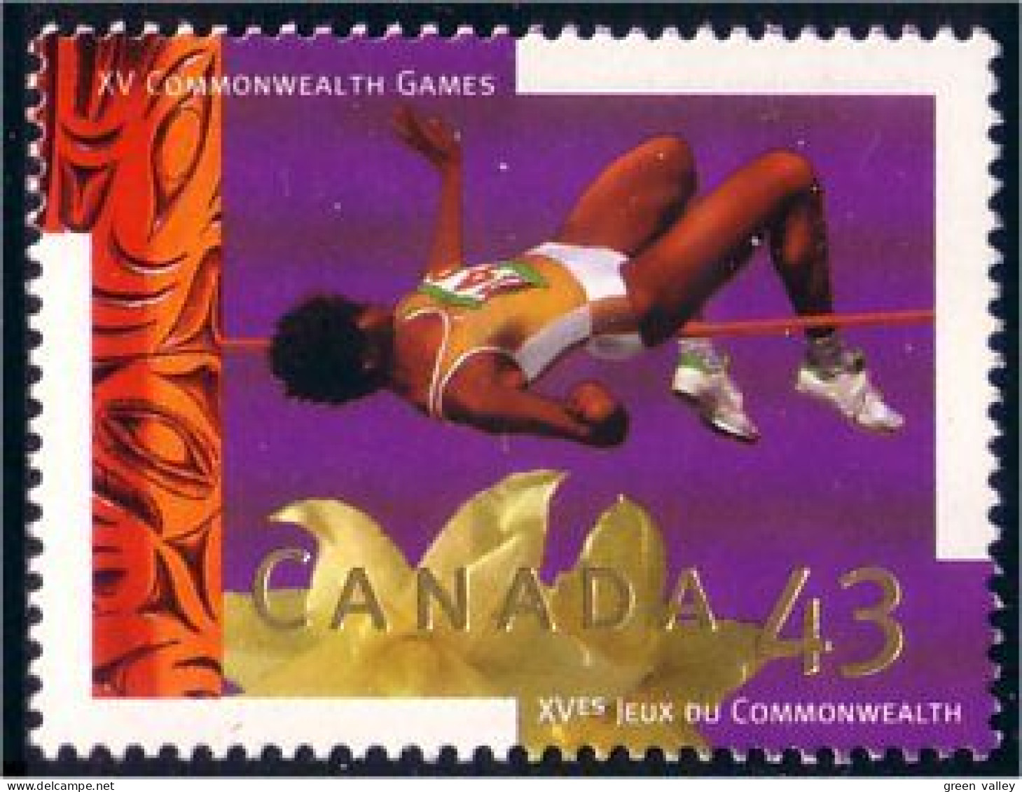 Canada Saut Hauteur High Jump MNH ** Neuf SC (C15-20b) - Otros & Sin Clasificación