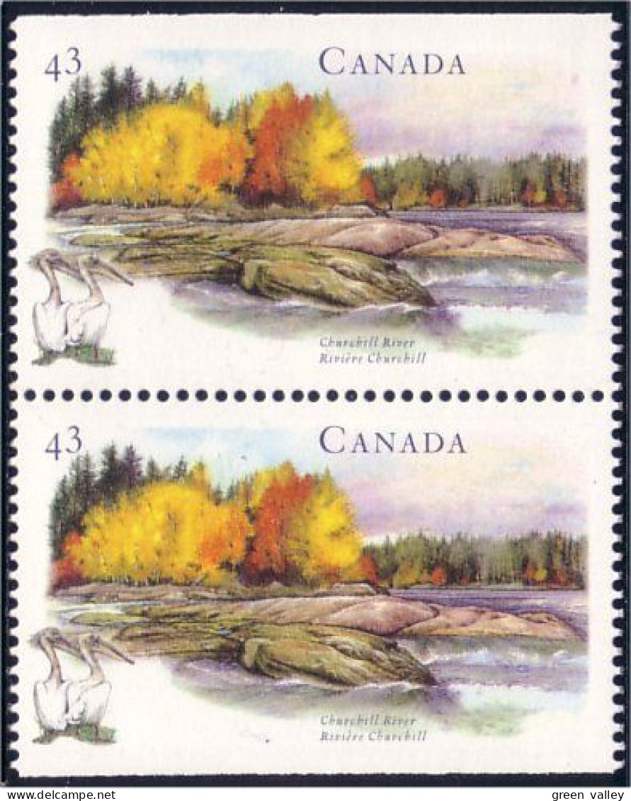 Canada Riviere Churchill River Pelicans MNH ** Neuf SC (C15-14pa) - Unused Stamps