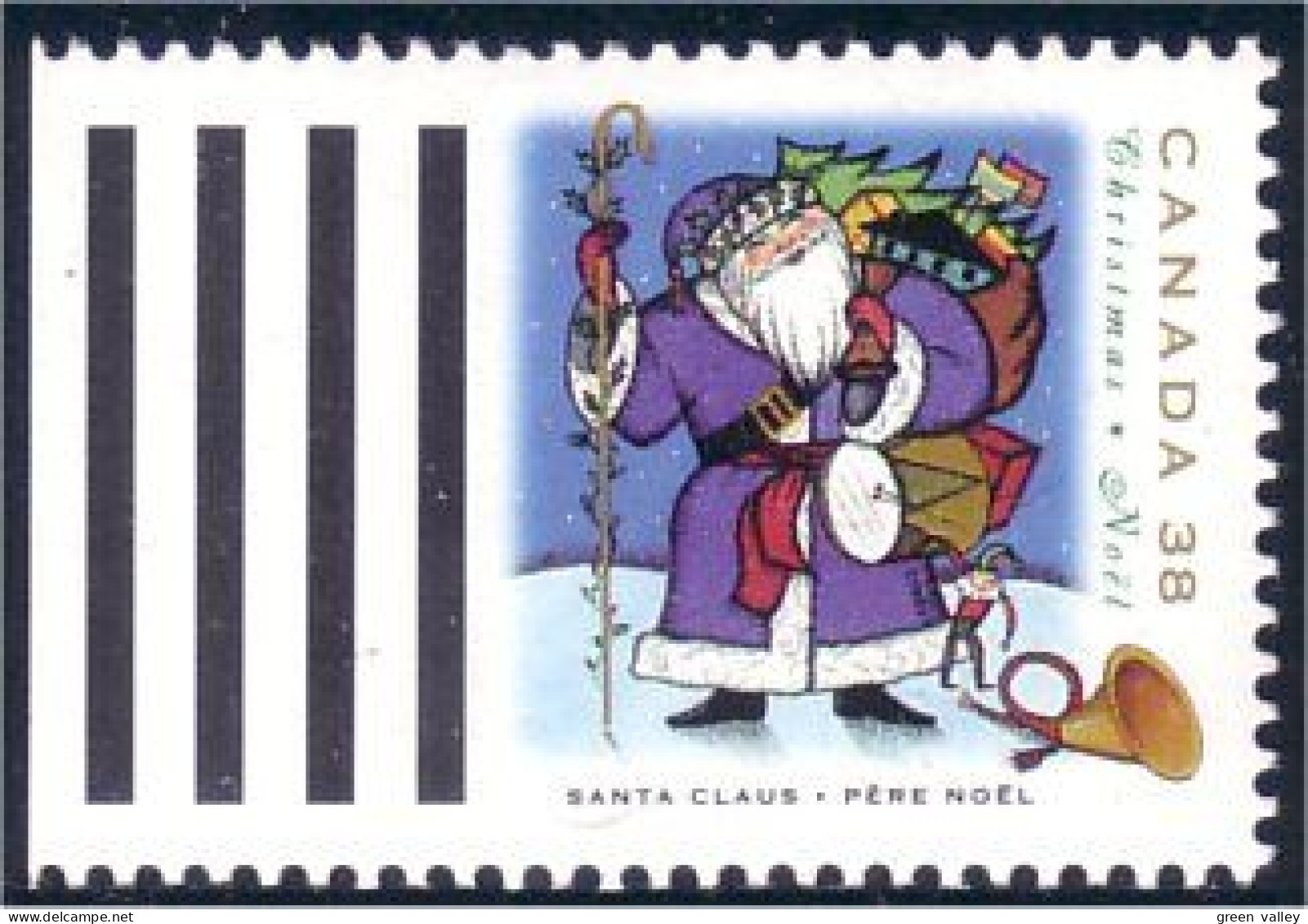 Canada Pere Noel Santa Claus MNH ** Neuf SC (C15-02gb) - Navidad