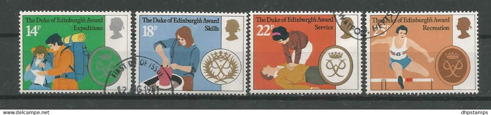 Gr. Britain 1981 Duke Of Edinburgh's Award Y.T. 1003/1006 (0) - Oblitérés