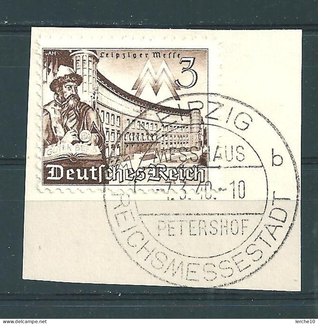 MiNr. 739 Briefstück  (0383) - Usati