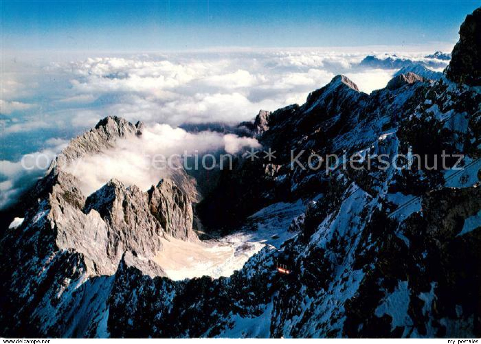 73789065 Zugspitze Garmisch-Partenkirchen Zugspitz Grosskabinenbahn Mit Hoellent - Garmisch-Partenkirchen