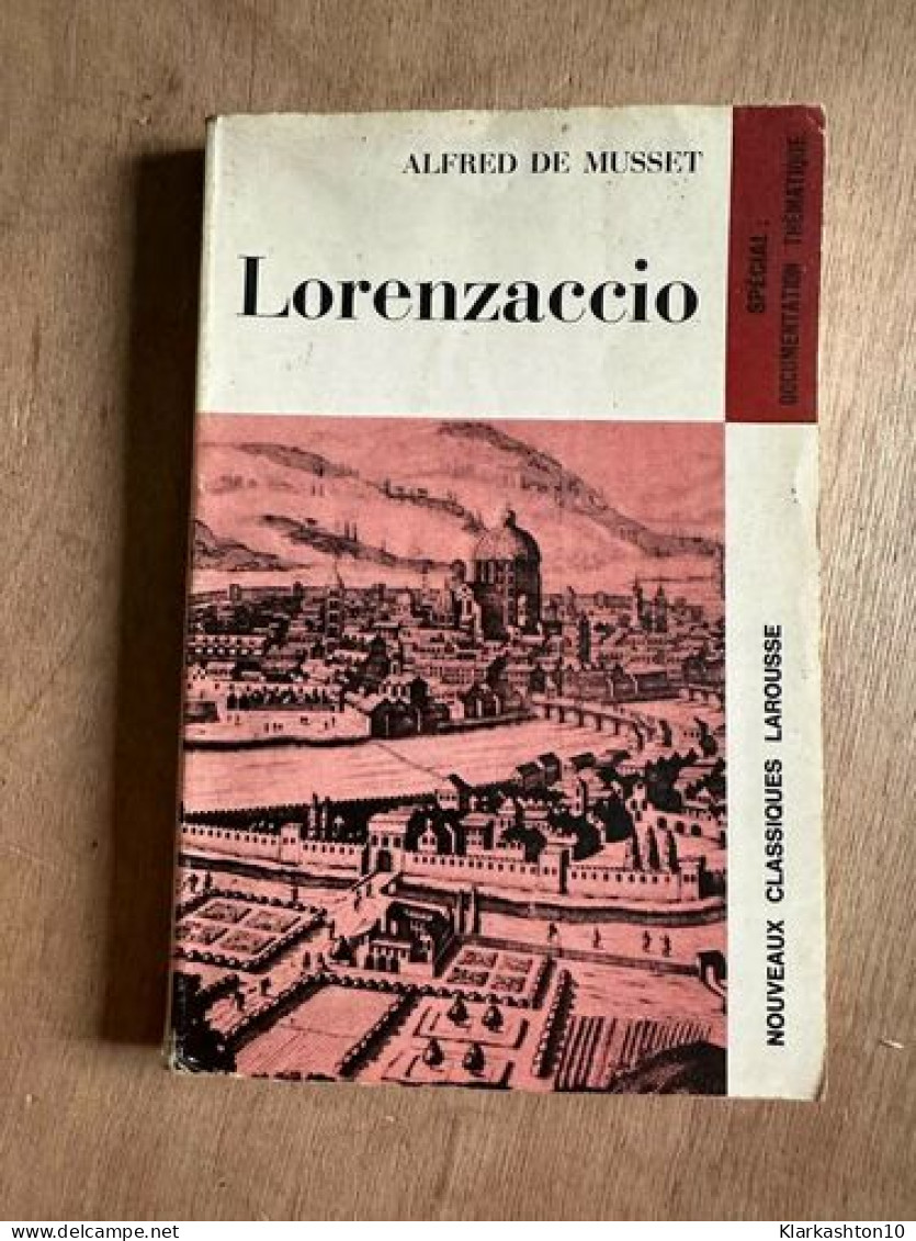 Lorenzaccio - Autres & Non Classés