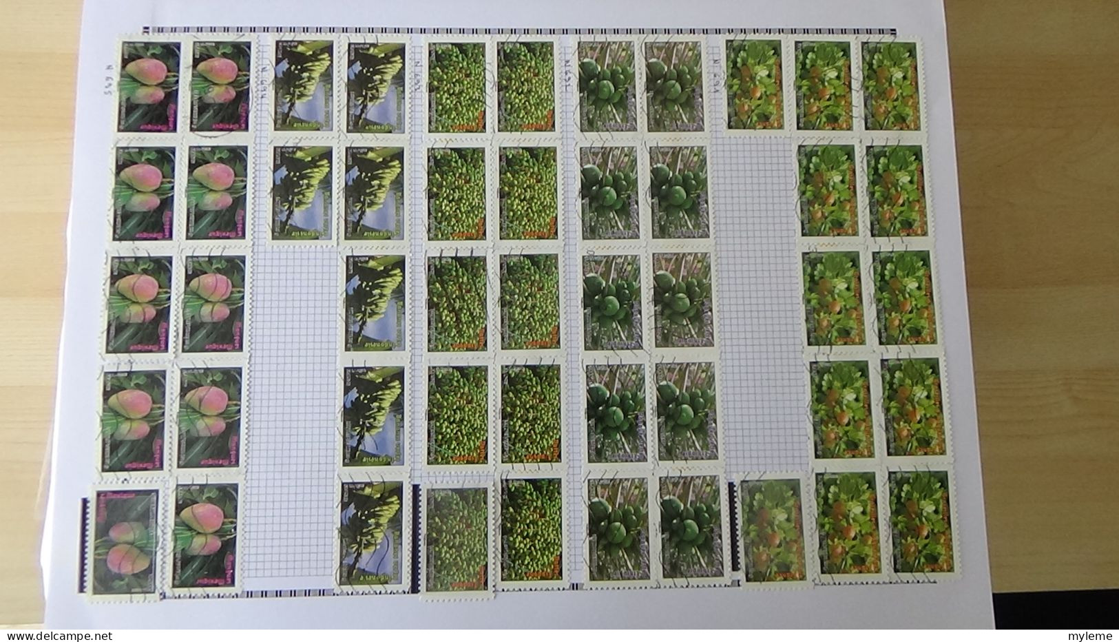 BF41 Mini stock de timbres oblitérés autoadhésif de France. A saisir !!!