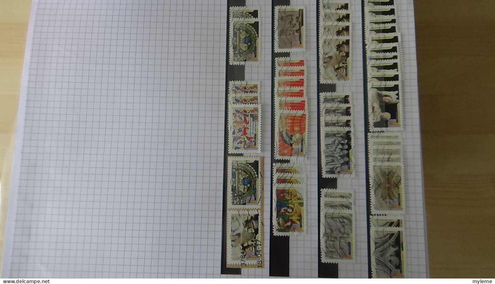 BF41 Mini stock de timbres oblitérés autoadhésif de France. A saisir !!!