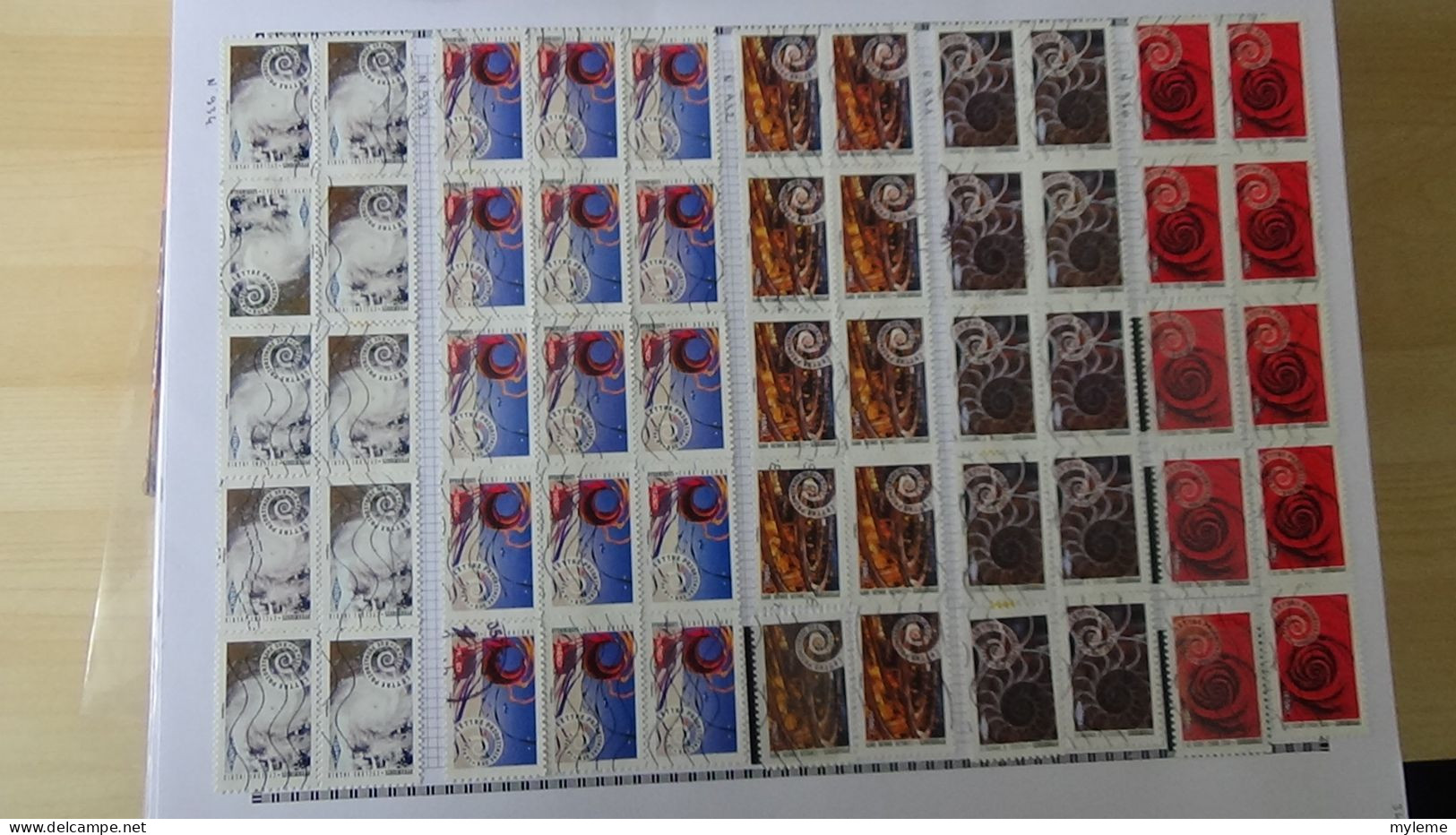 BF41 Mini stock de timbres oblitérés autoadhésif de France. A saisir !!!