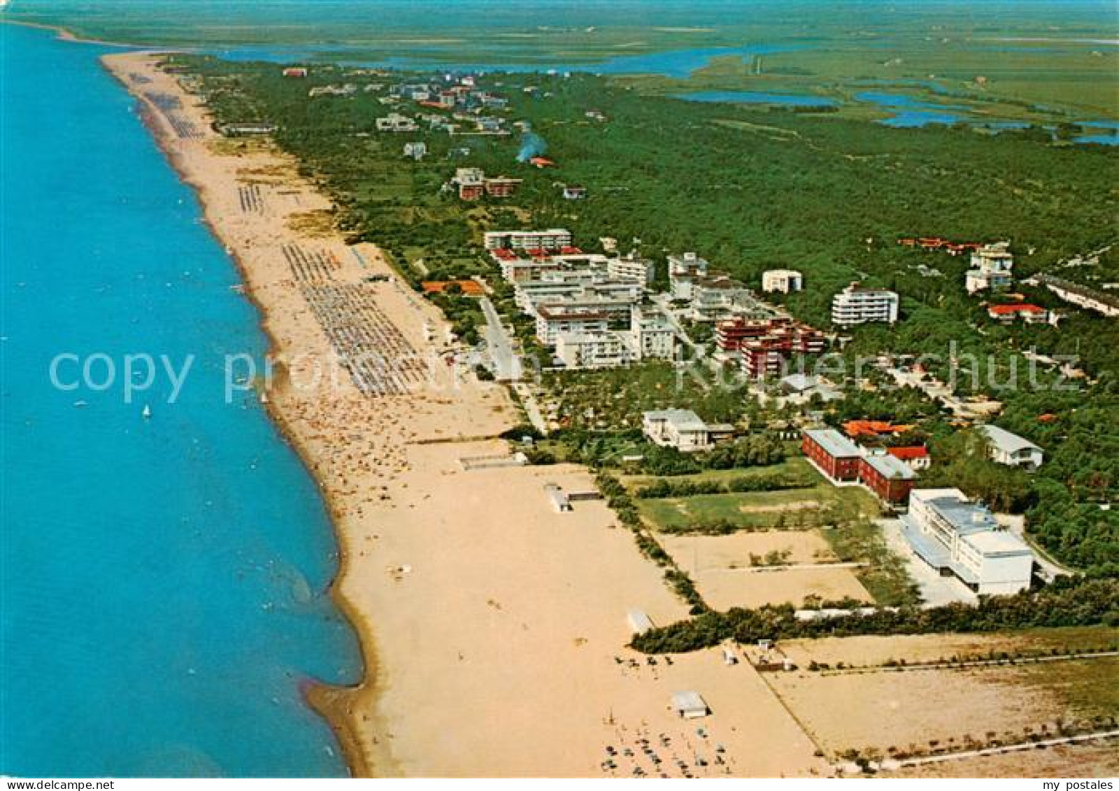 73788979 Bibione IT Lido Del Sole Spiaggia Veduta Aerea  - Autres & Non Classés