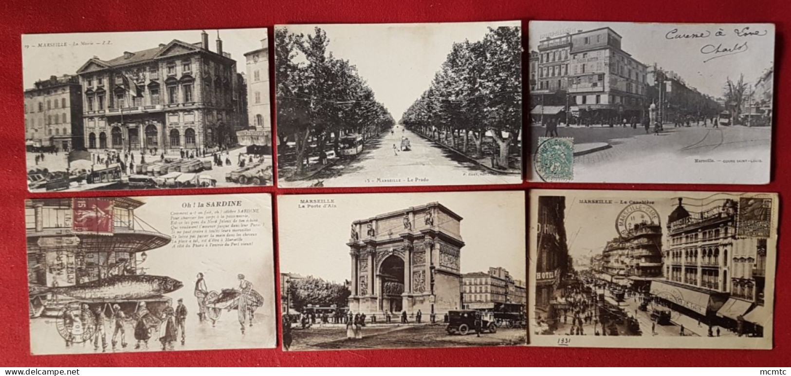 18 Cartes  -  Marseille  -( 13 -  Bouches-du-Rhône ) - Non Classés