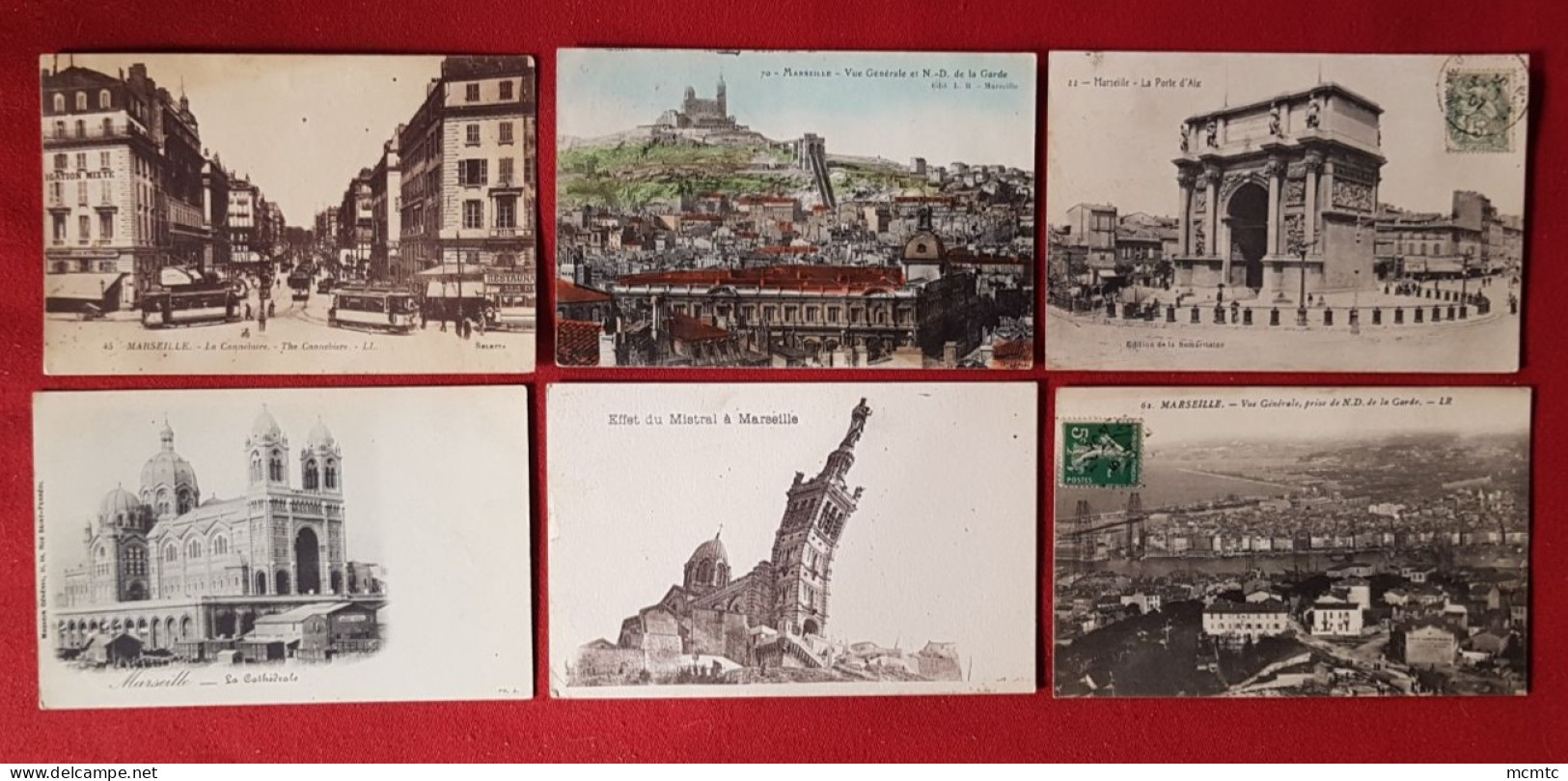 18 Cartes  -  Marseille  -( 13 -  Bouches-du-Rhône ) - Non Classés