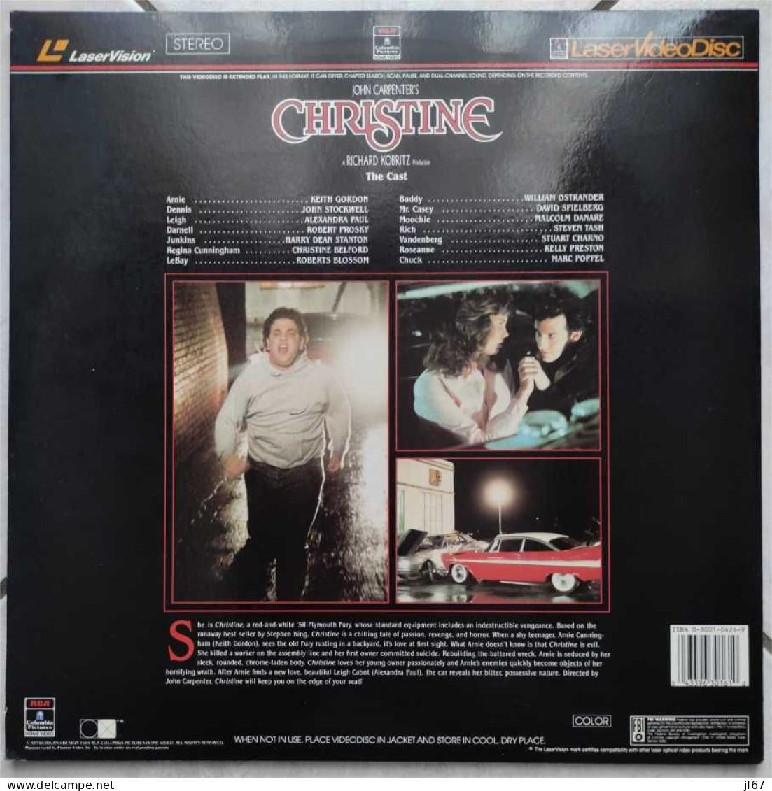 Christine (Laserdisc / LD)  Version Originale - Sonstige Formate