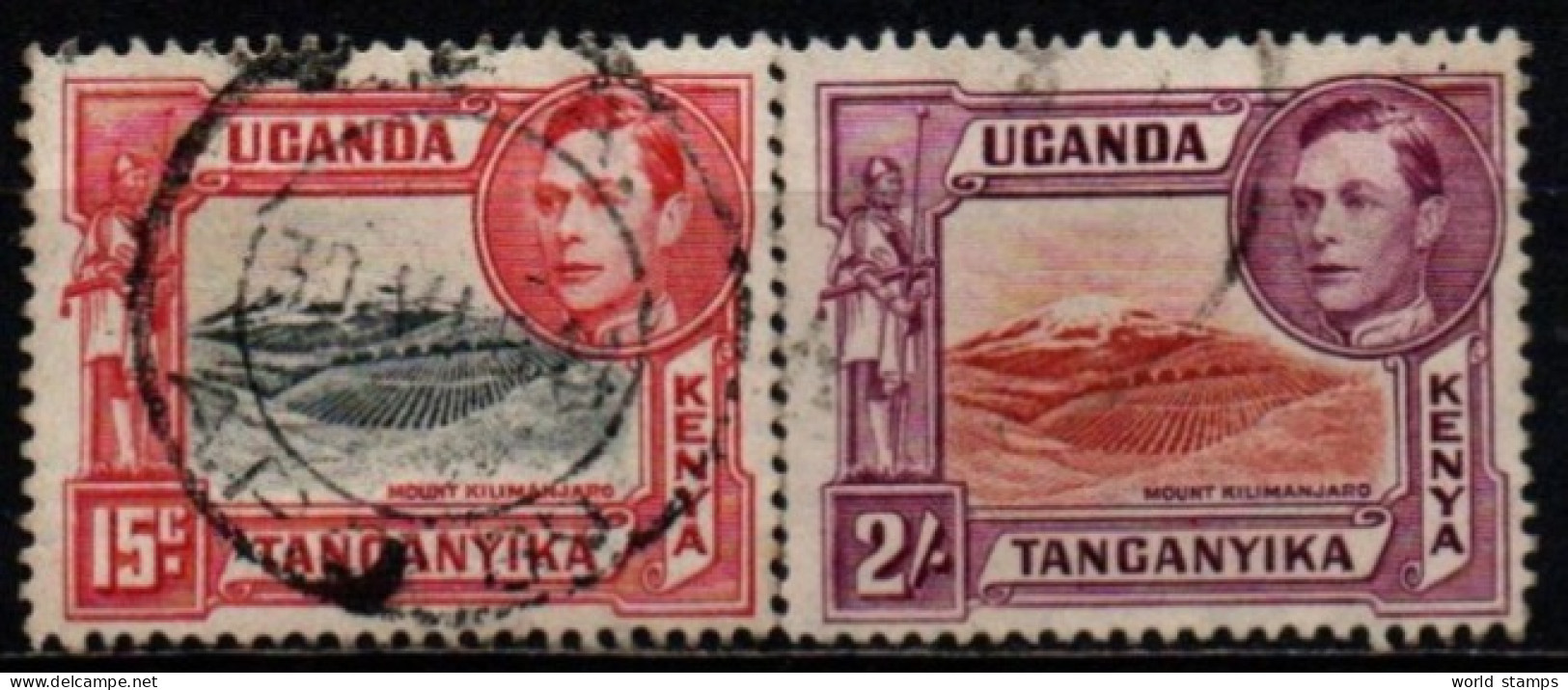 K.U.T. 1938 O - Kenya, Uganda & Tanganyika