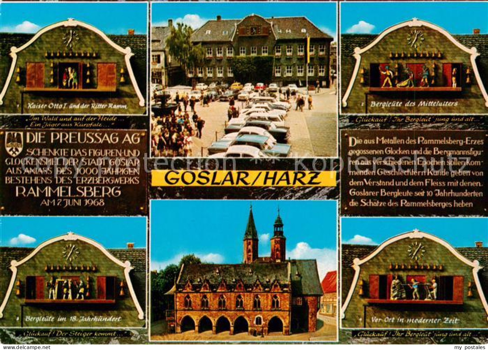 73788949 Goslar Glockenspiel Am Marktplatz Rathaus Goslar - Goslar