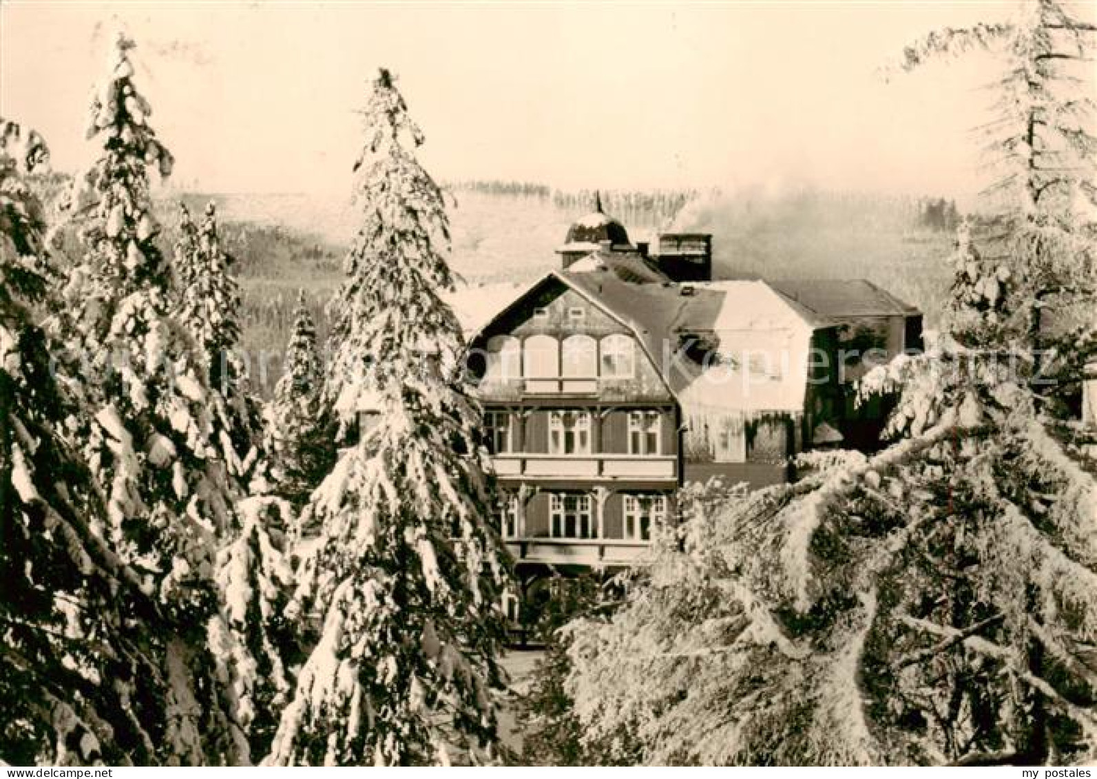 73788890 Oberhof Thueringen Konsum Erholungsheim Im Winter Oberhof Thueringen - Oberhof