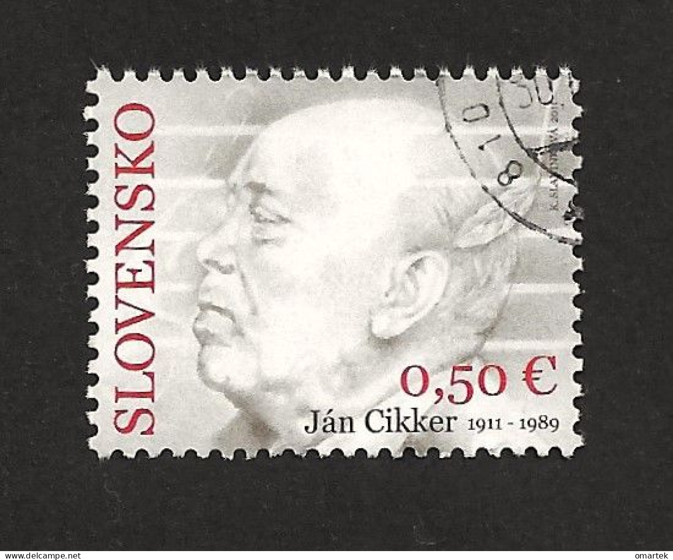 Slovakia Slowakei 2011 ⊙ Mi 666 Sc 622 Yv 582 Ján Cikker (1911 - 1989). C2 - Gebraucht