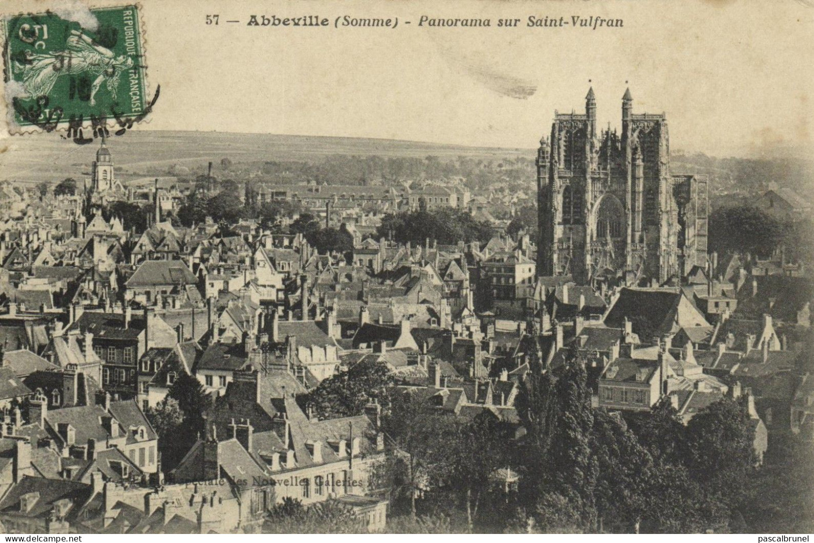 ABBEVILLE - PANORAMA SUR SAINT VULFRAN - Abbeville