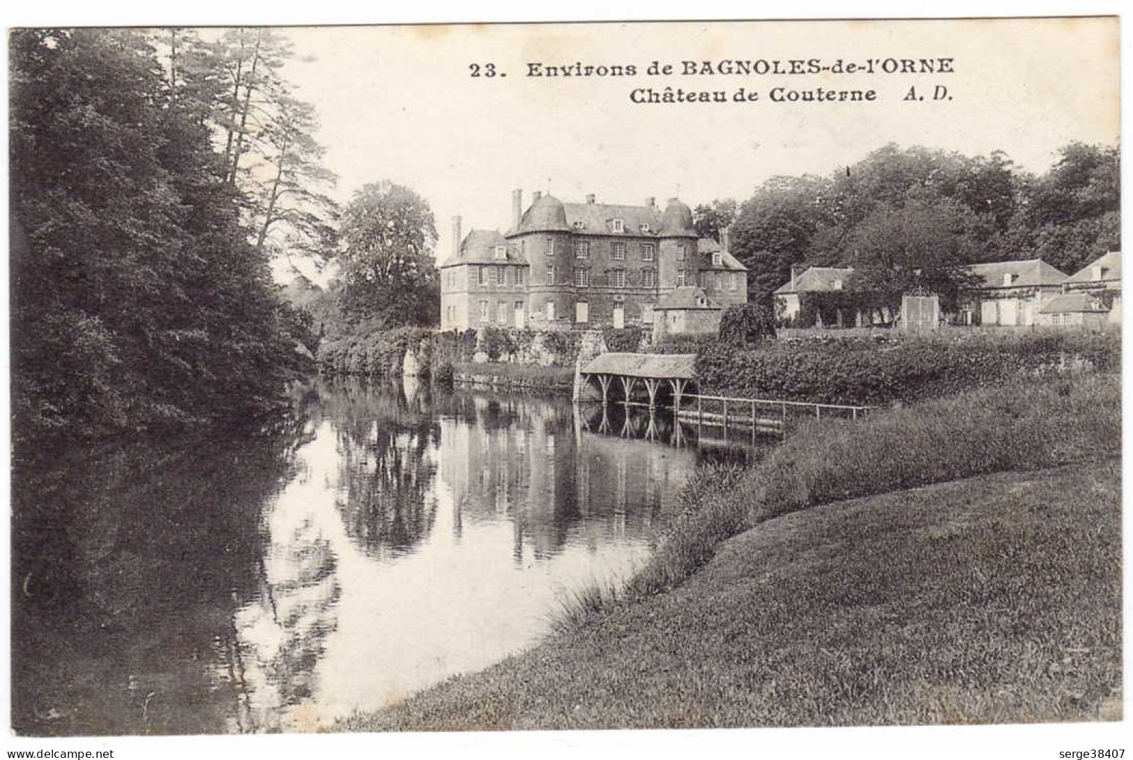 Env. Bagnoles - Château De Couterne - 1912 # 3-8/8 - Otros & Sin Clasificación