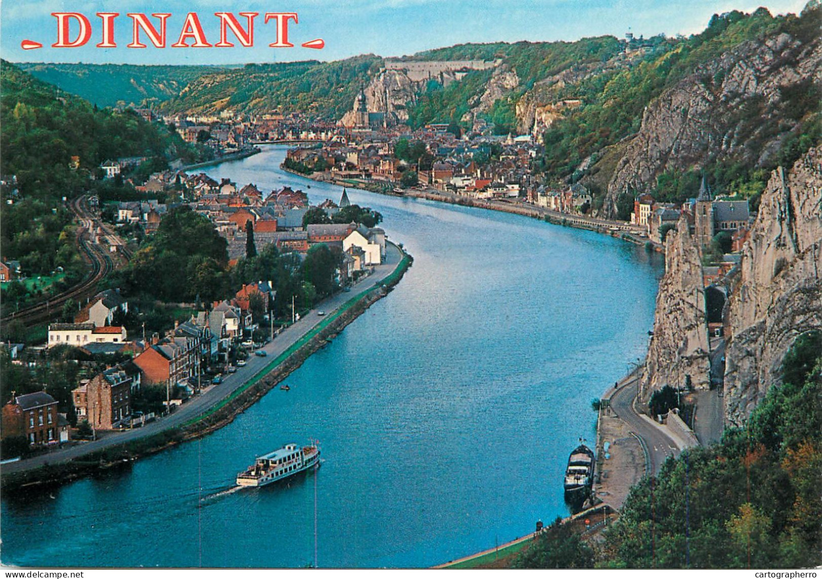 Navigation Sailing Vessels & Boats Themed Postcard Dinant Pleasure Cruise - Sailing Vessels