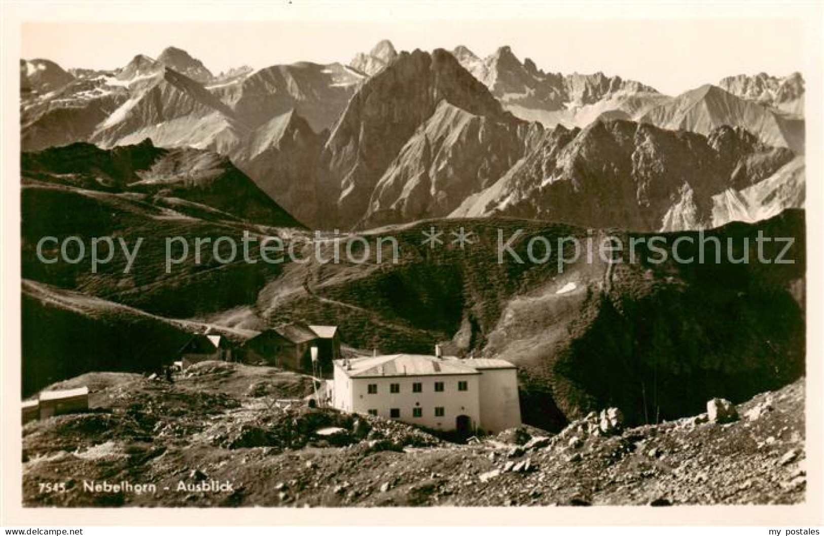 73788837 Nebelhorn Nebelhorn Ausblick Panorama Nebelhorn - Oberstdorf