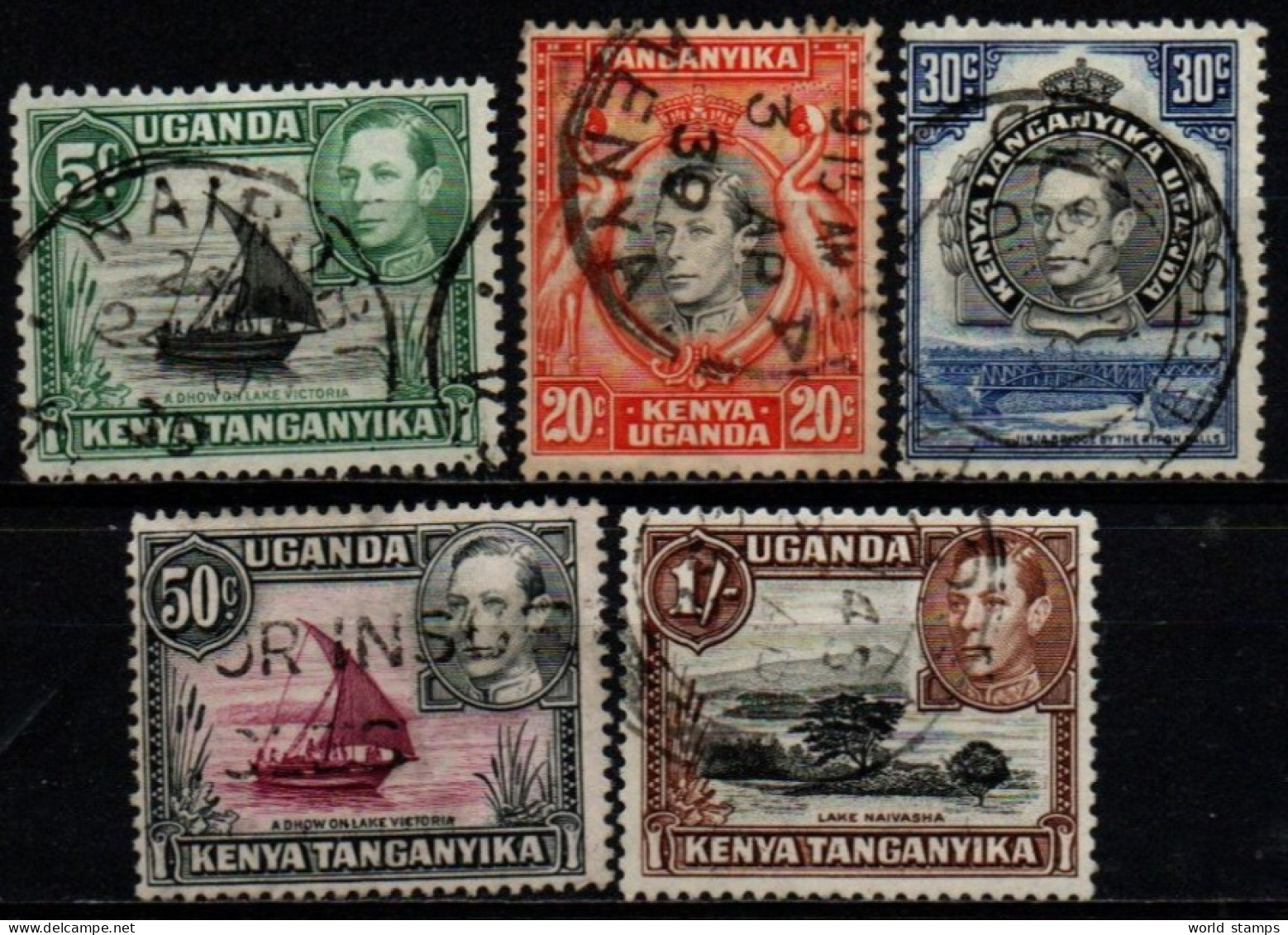 K.U.T. 1938 O - Kenya, Ouganda & Tanganyika