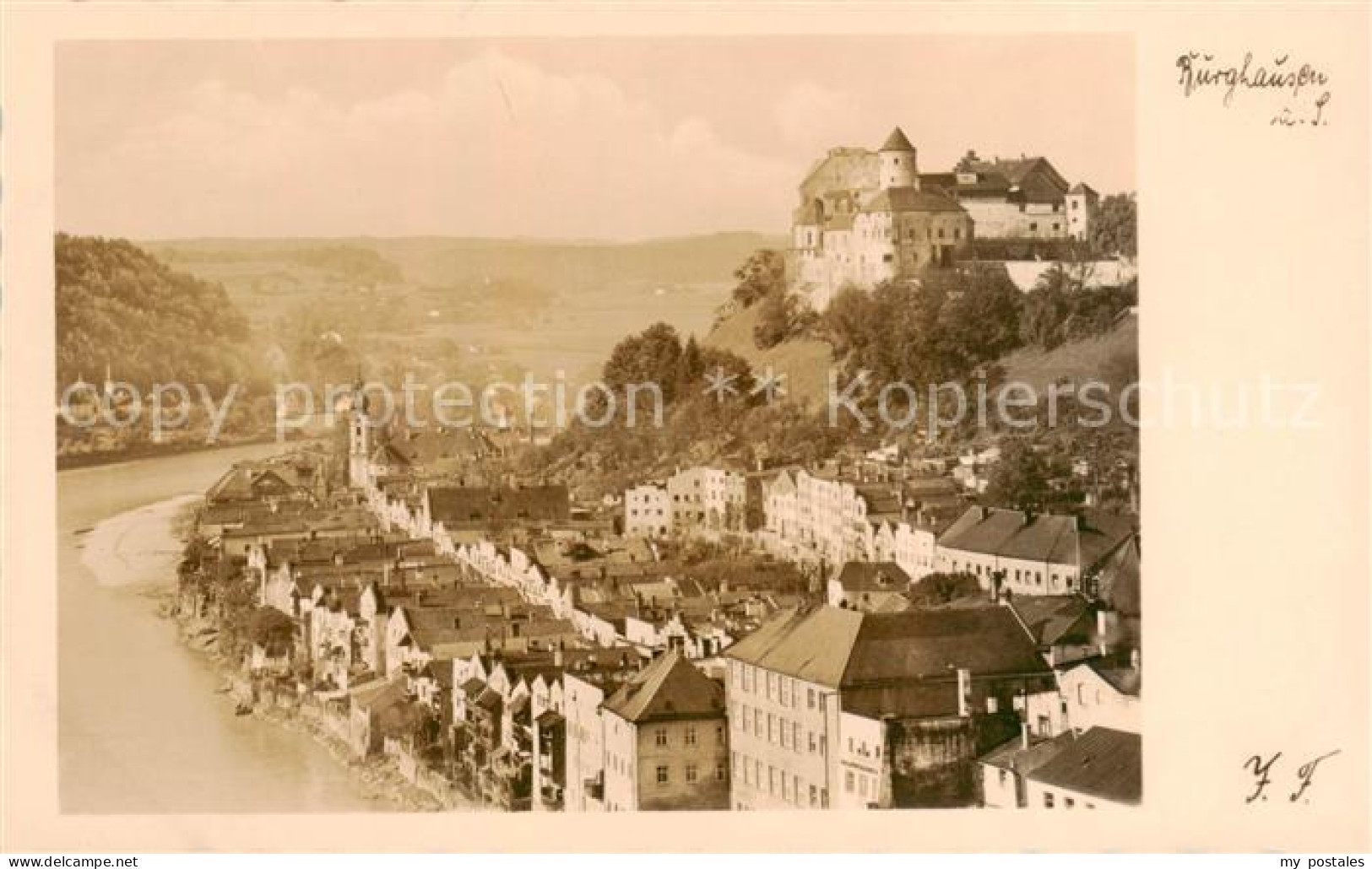 73788829 Burghausen Salzach Teilansicht Burghausen Salzach - Burghausen