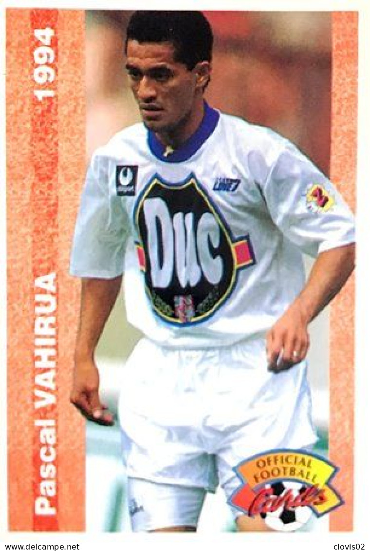 216 Pascal Vahiura - AJ Auxerre - Panini Official Football Cards 1994 - Trading-Karten