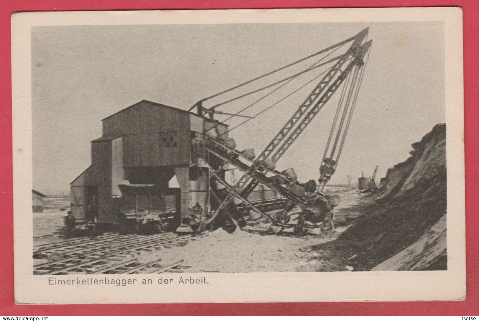 Dolny Slask / Walbrzych - Szyb / Górnictwo -Die Grube -Eimerkettenbagger An Der Arbeit ( Verso Zien ) - Polonia