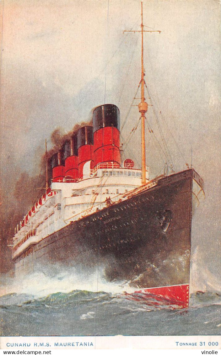 24-5244 :  CUNARD R.M.S. MAURETANIA - Dampfer