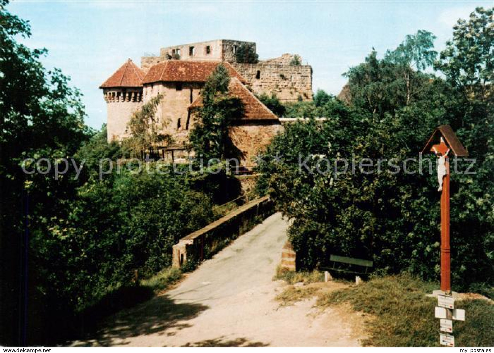 73788741 Rechberg Schwaebisch Gmuend Ruine Rechberg Rechberg Schwaebisch Gmuend - Schwaebisch Gmünd