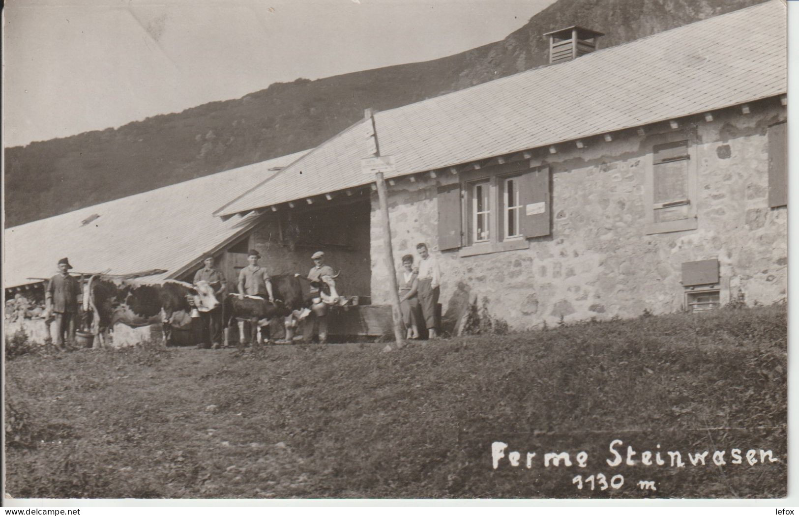 FERME STEINWASEN A LOCALISER  1936  2 SCAN - Other & Unclassified