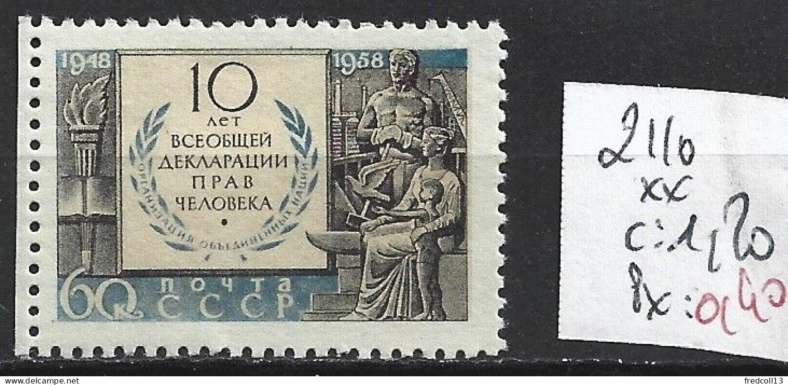 RUSSIE 2110 ** Côte 1.20 € - Neufs