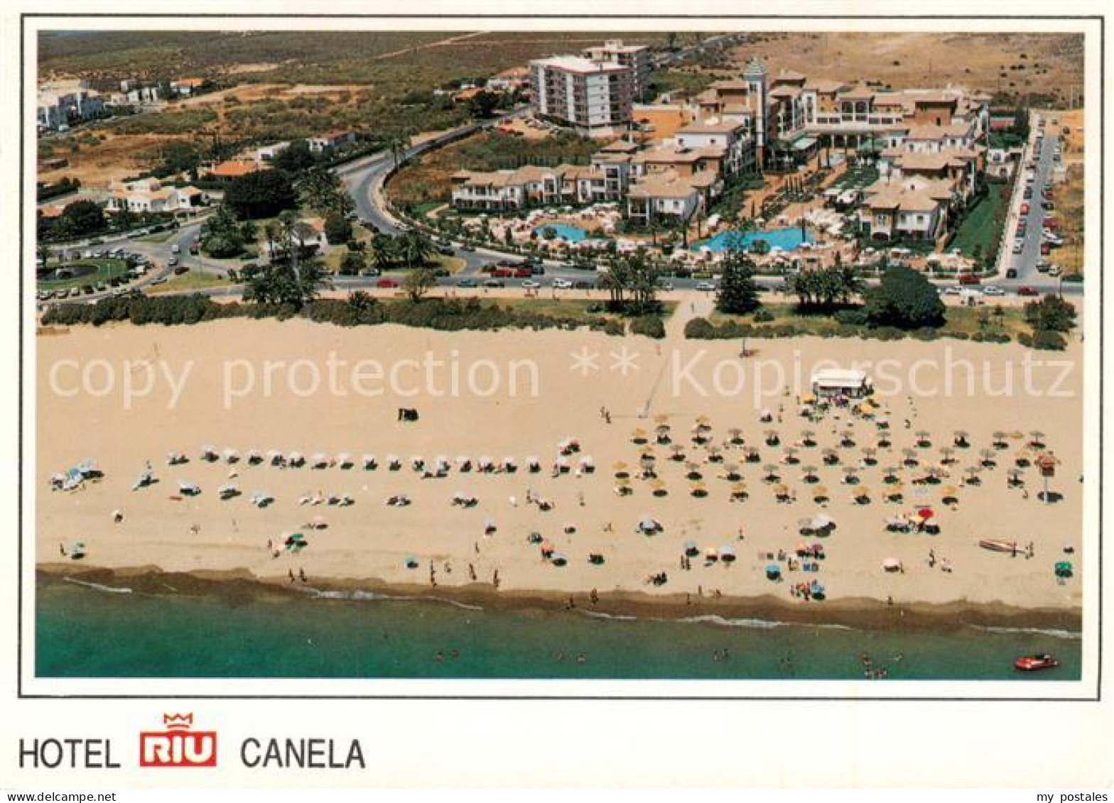 73788728 Canela Isla Canela Ayamonte ES Fliegeraufnahme Mit Hotel Riu  - Otros & Sin Clasificación