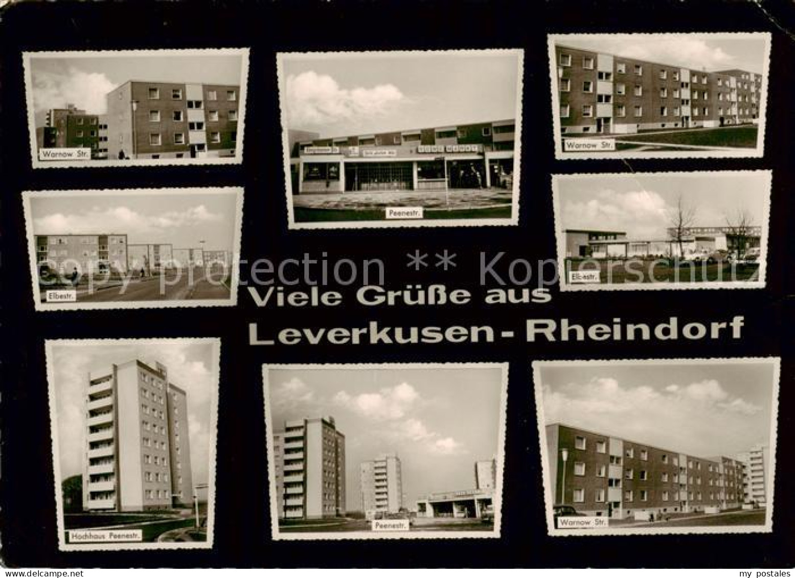 73788727 Rheindorf Wohnsiedlungen Einkaufszentrum Rheindorf - Leverkusen