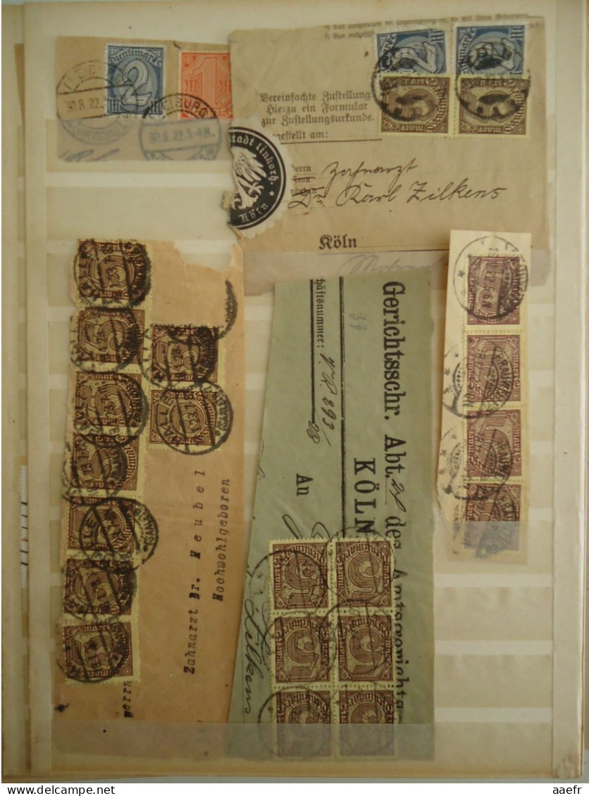 Allemagne 1903 / 1942 -  Dienstmarke - Collection de timbres de services - Empire, Weimar, IIIe Reich