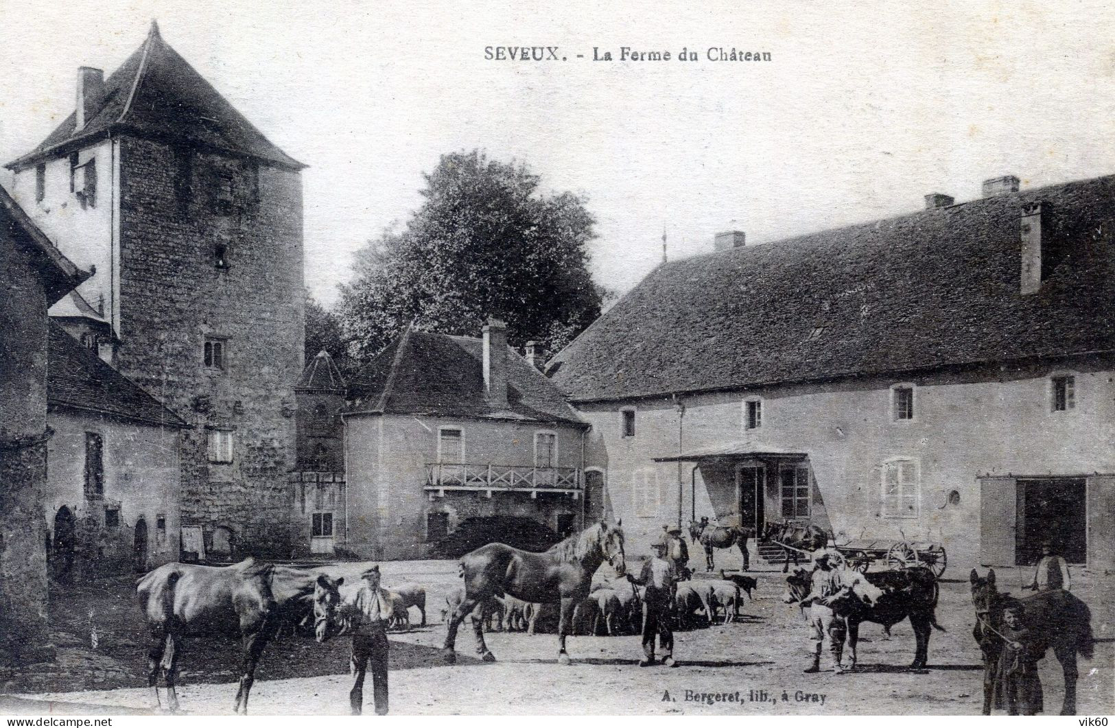 70  SEVEUX   LA FERME DU CHATEAU - Sonstige & Ohne Zuordnung