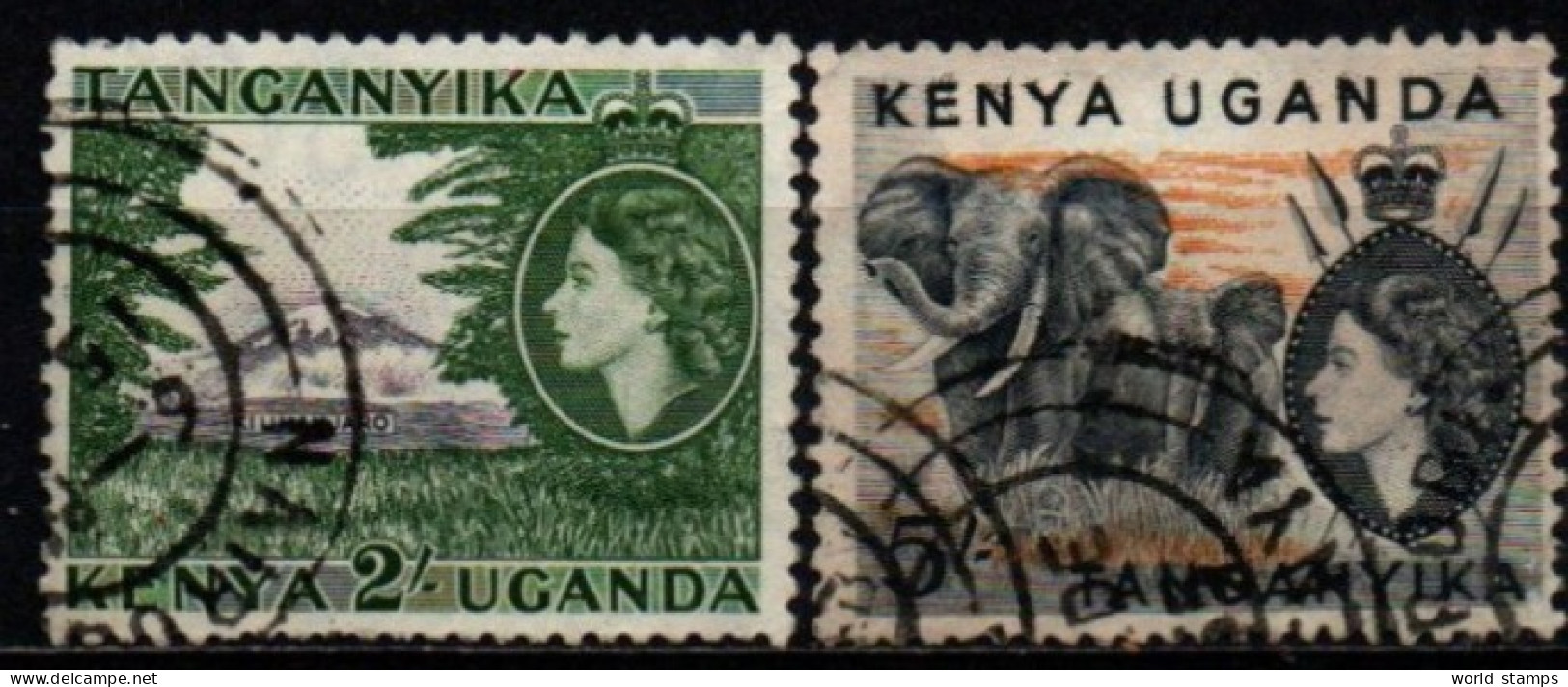 K.U.T. 1954-8 O - Kenya, Uganda & Tanganyika