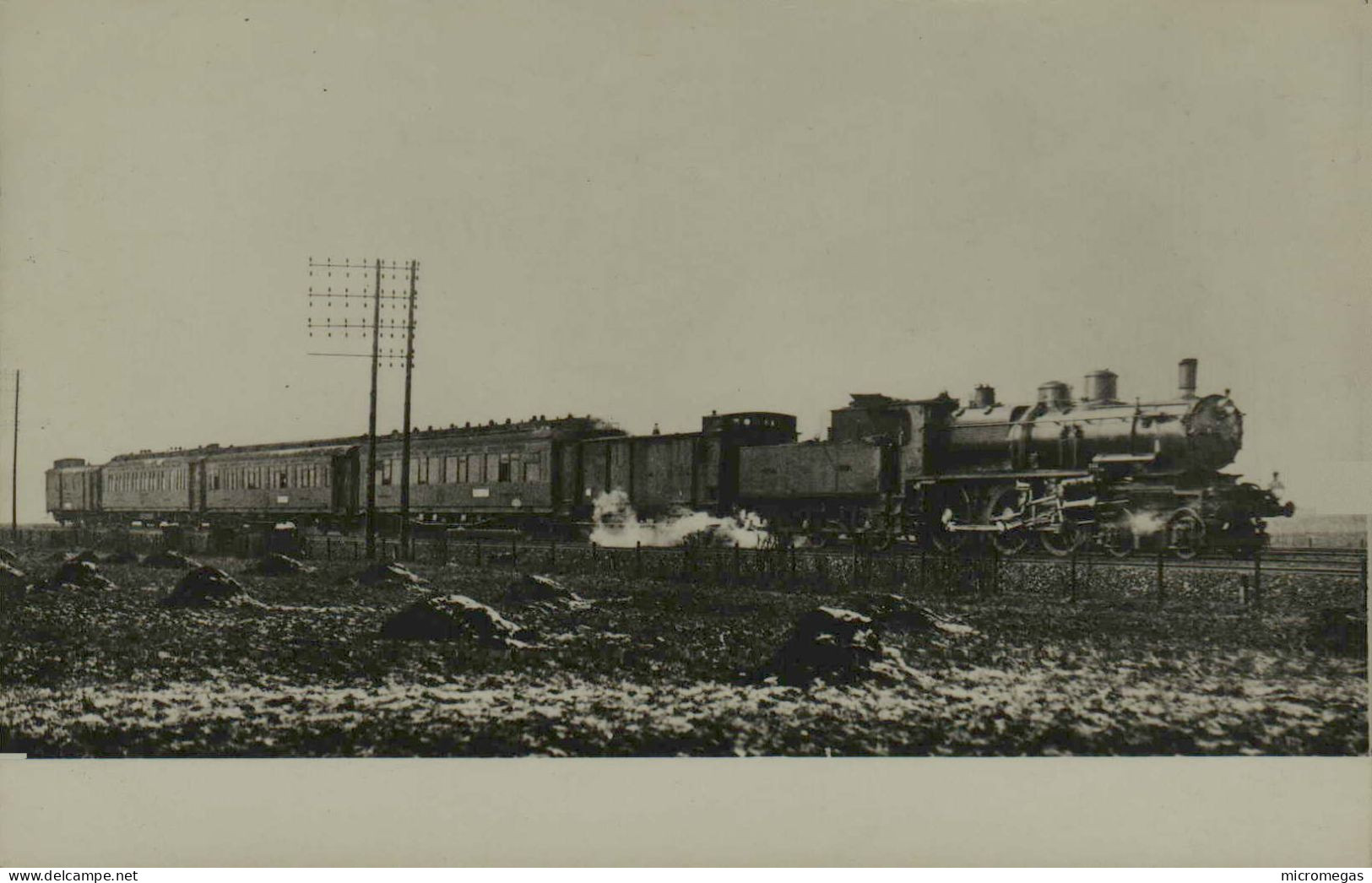 Reproduction - Calais Méditerranée - Trains