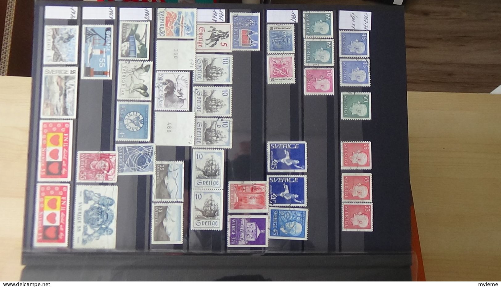 BF43 Bel ensemble de timbres de divers pays dont bloc N° 3 ** signé (1 adhérence en haut) voir scan. Cote 800 euros