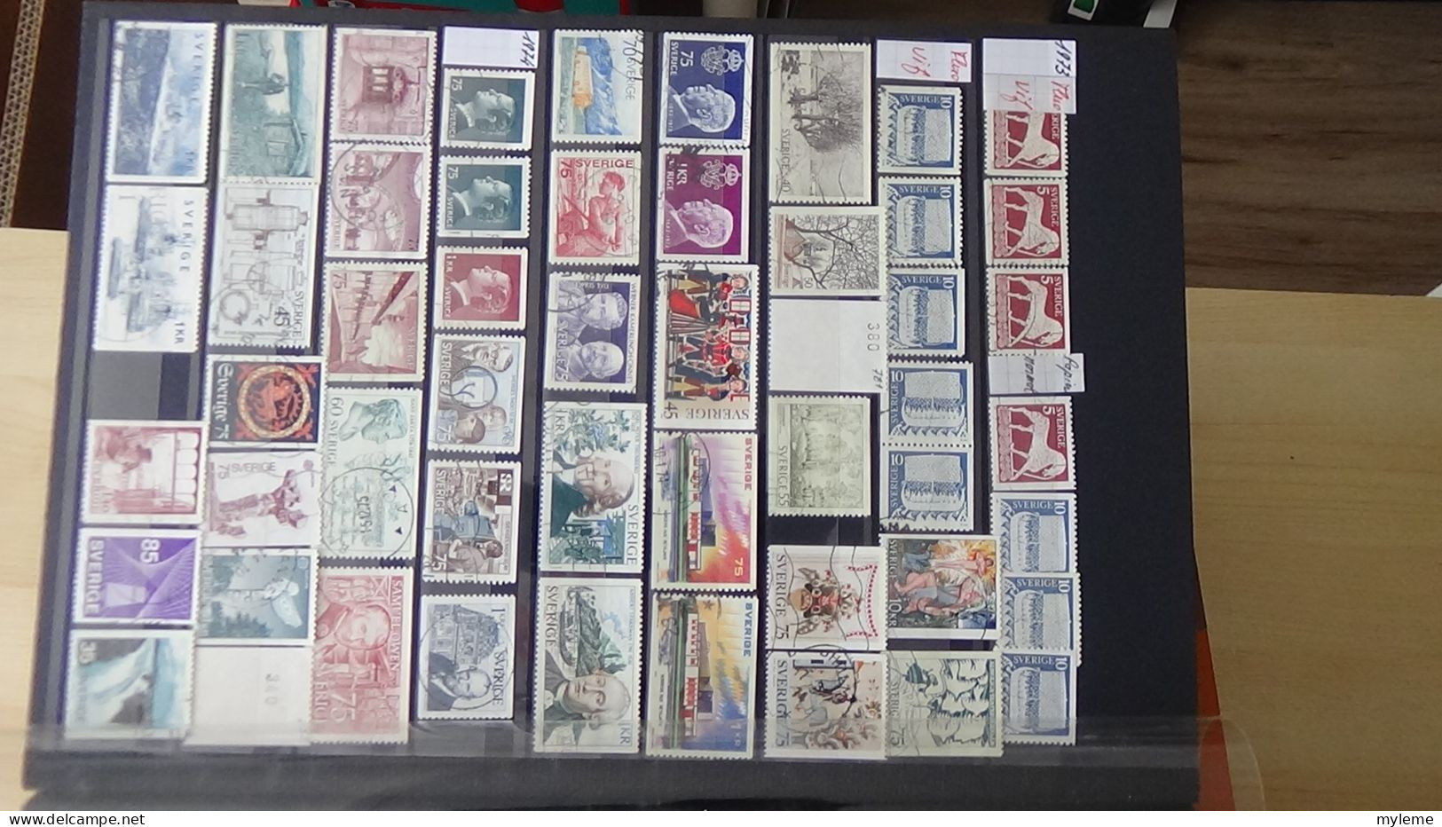 BF43 Bel ensemble de timbres de divers pays dont bloc N° 3 ** signé (1 adhérence en haut) voir scan. Cote 800 euros