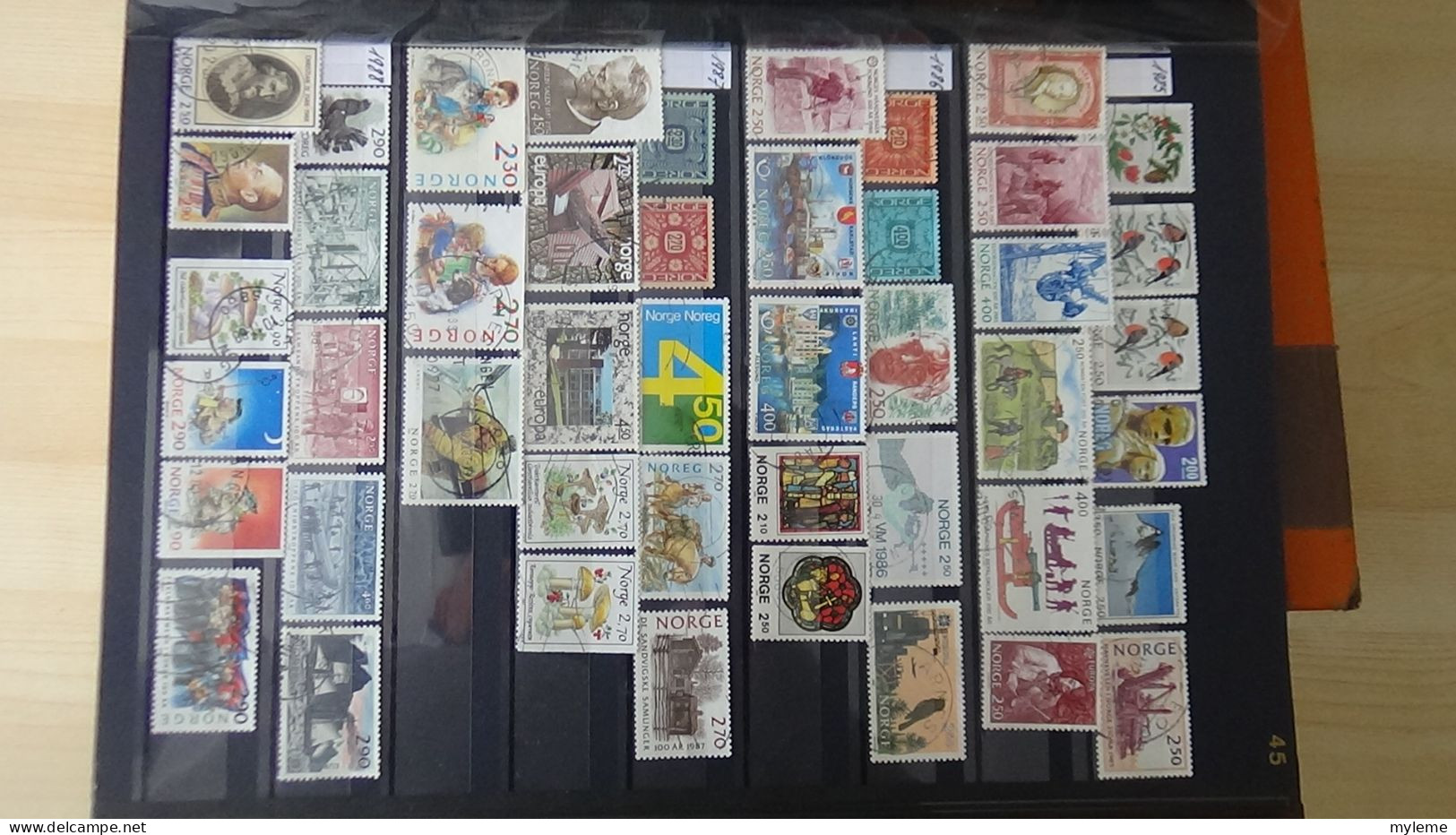 BF43 Bel ensemble de timbres de divers pays dont bloc N° 3 ** signé (1 adhérence en haut) voir scan. Cote 800 euros