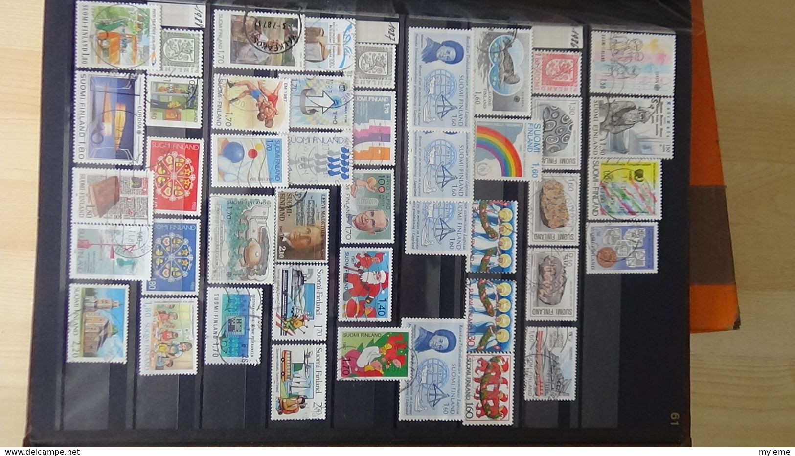 BF43 Bel ensemble de timbres de divers pays dont bloc N° 3 ** signé (1 adhérence en haut) voir scan. Cote 800 euros