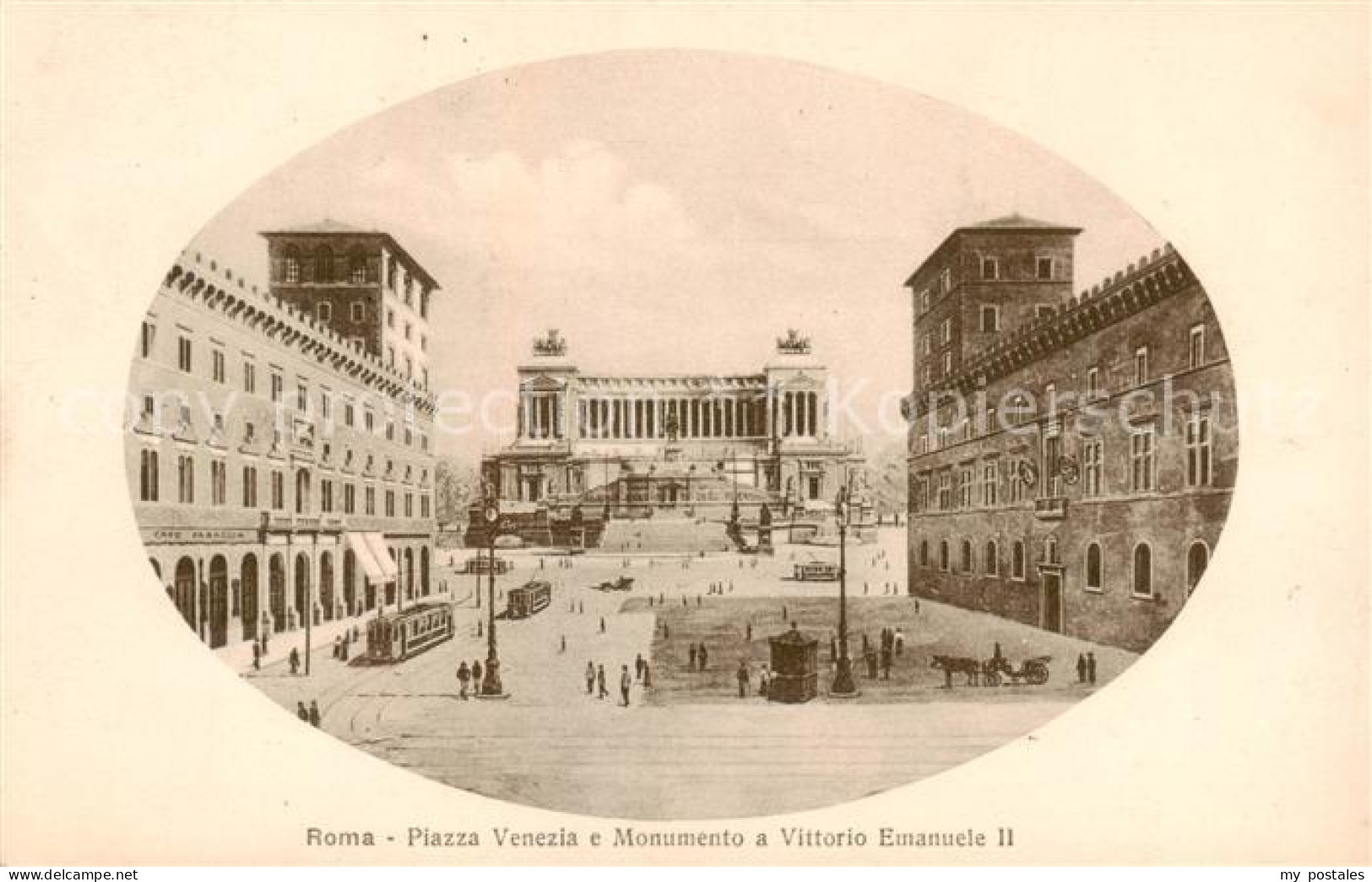 73788672 Roma  Rom IT Piazza Venezia E Monumento A Vittorio Emanuele 2. - Strass - Andere & Zonder Classificatie