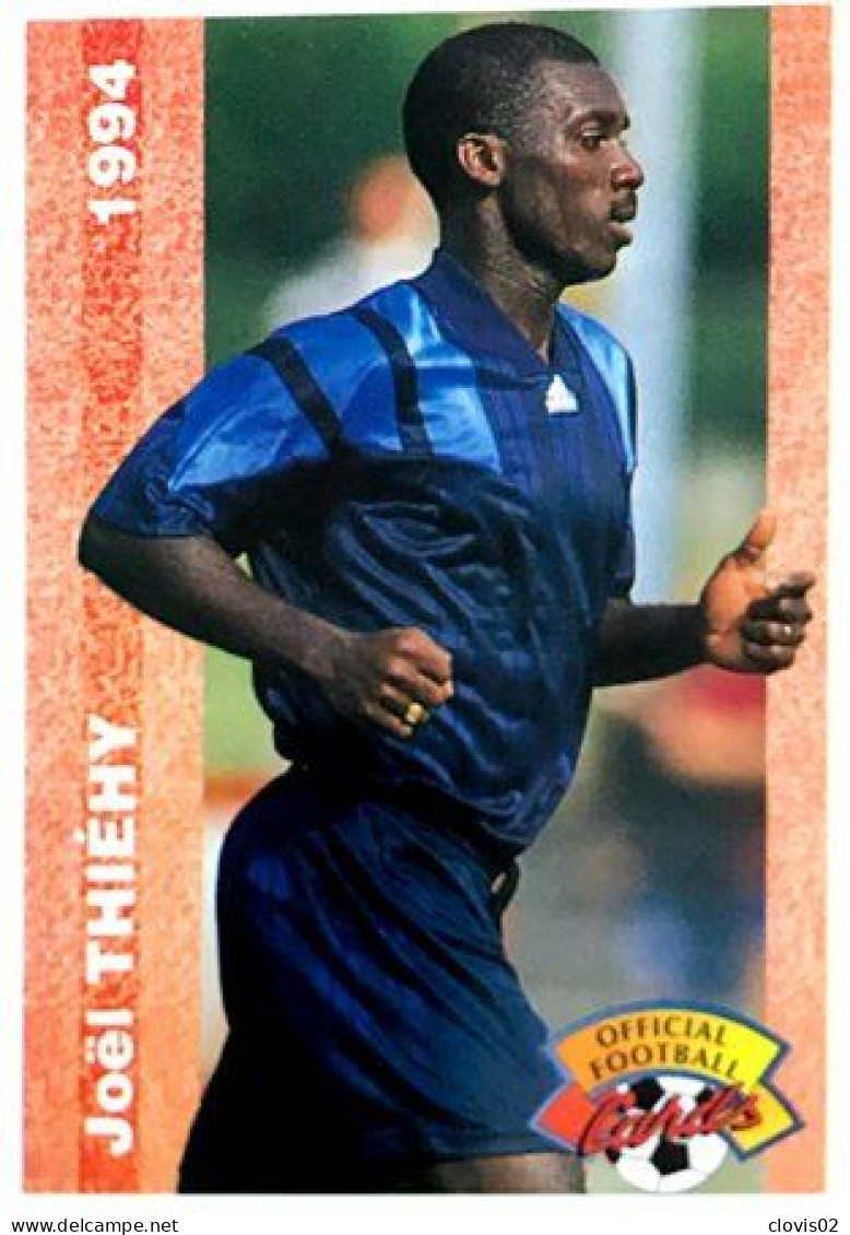 227 Joël Thiéhy - Le Havre Athletic Club - Panini Official Football Cards 1994 - Tarjetas