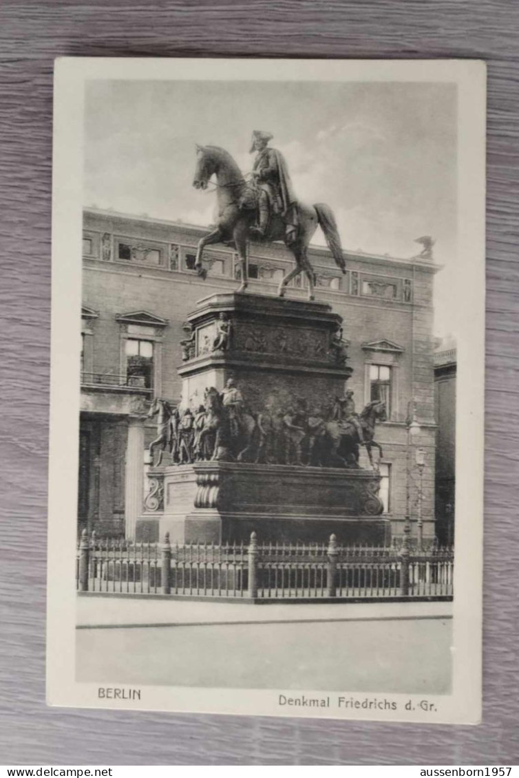 Berlin : Friedrich Der Große Denkmal - Mitte