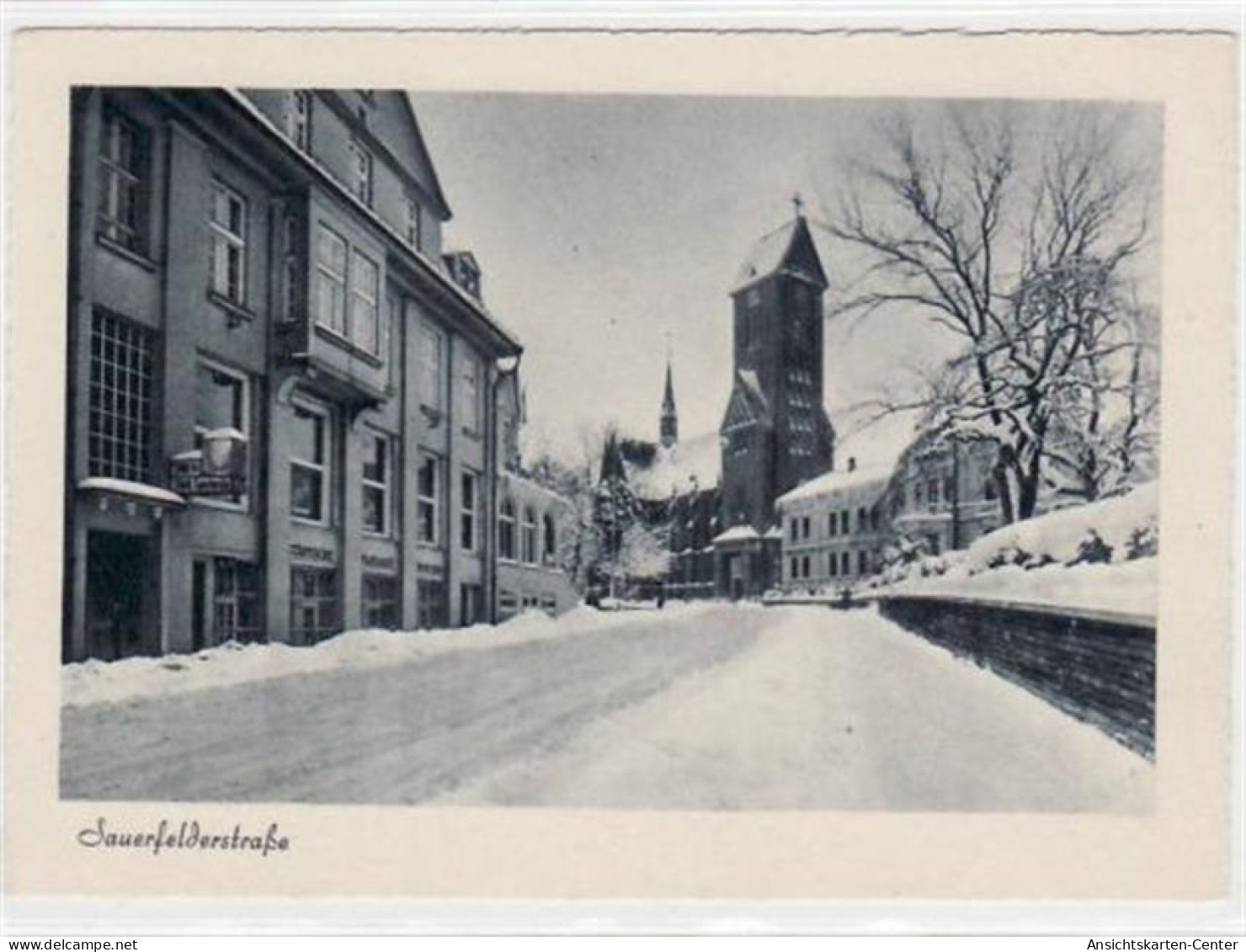 39058505 - Luedenscheid Mit Sauerfelderstrasse Im Winter Ungelaufen  Top Erhaltung. - Lüdenscheid