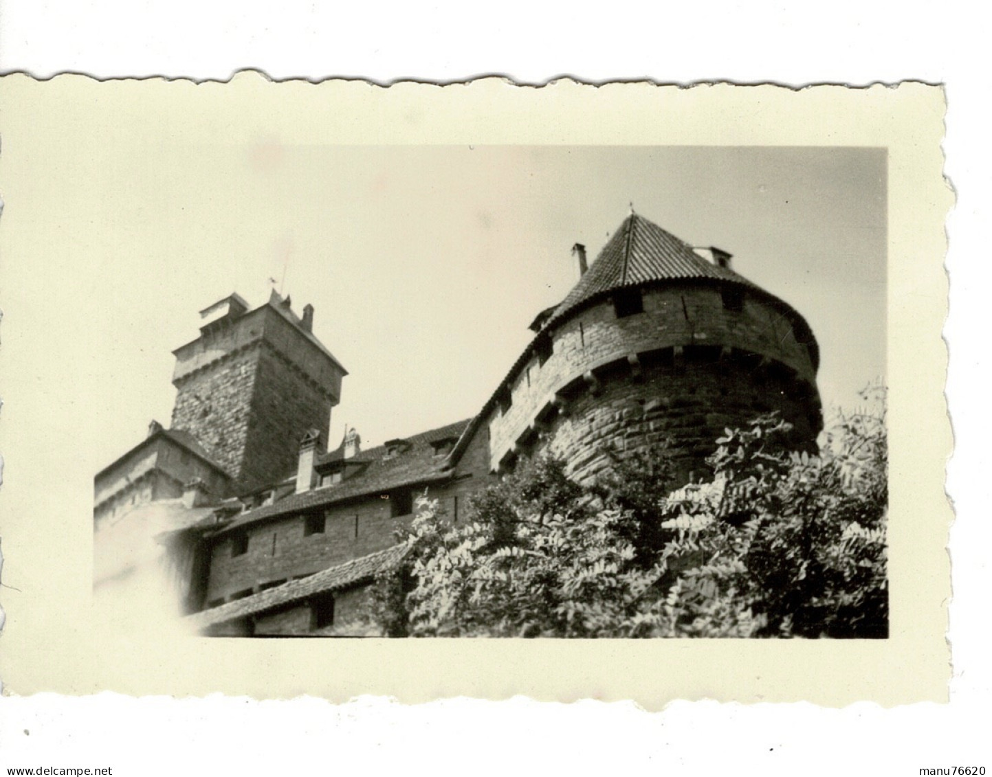 Ref 1 - Photo : Le Haut Koenigsbourg - Alsace  - France . - Europa