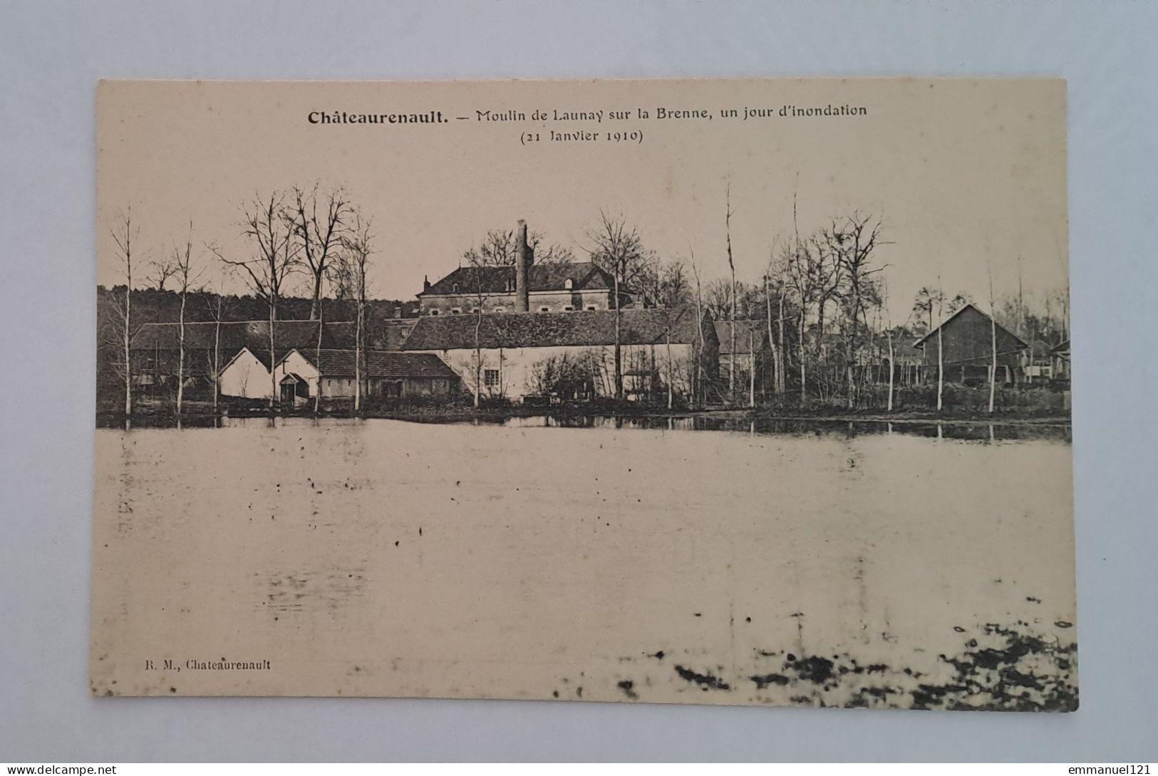 Chateaurenault Moulin Launay Inondations - Autres & Non Classés