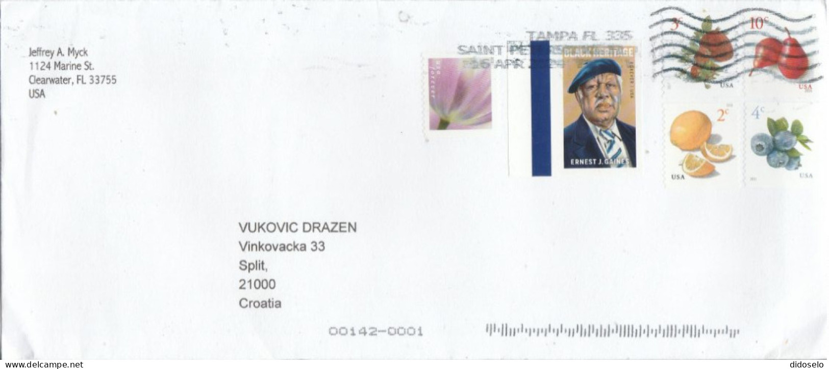 USA - 2024 - Nice Cover / Traveled - Storia Postale