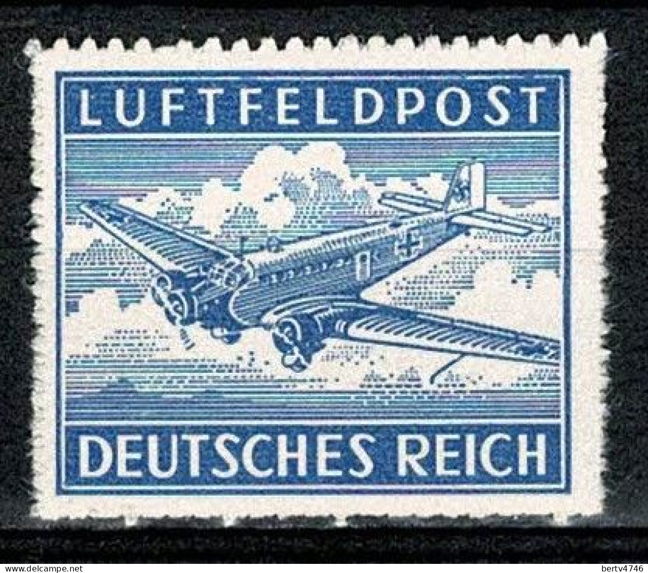 DR 1942 Luftfeldpost** MNH - Luchtpost & Zeppelin